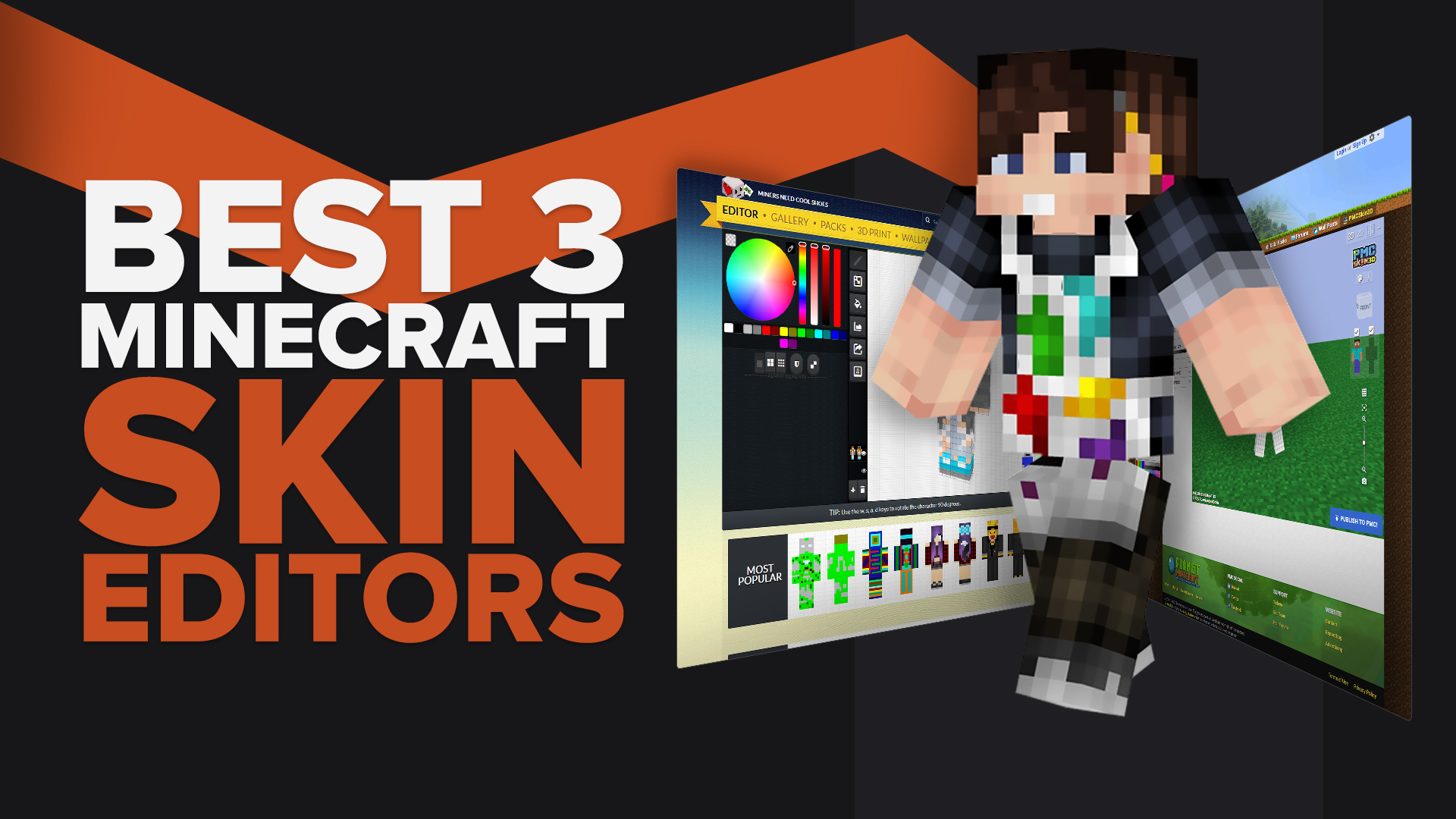 The Best 3 Minecraft Skin Editors TGG